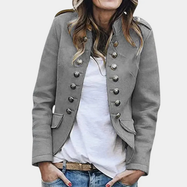 Women's Double Breasted Wool Coat