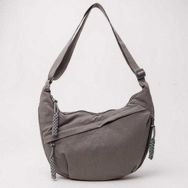 Crescent Shoulder Bag – Made from Sustainable Nylon with Adjustable Shoulder Strap