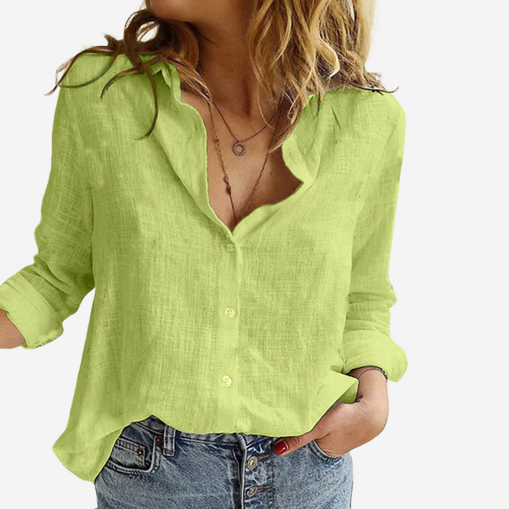 Femke – Linen Blouse for women