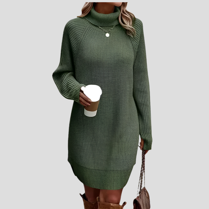 Elegant Knitted Dress for Women