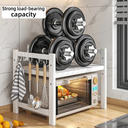 Kitchen Microwave Shelf Multi-Tier Spice Organizer Rust-Resistant – CookRack