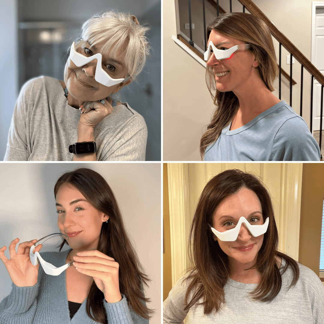 LumaNova Eye Rejuvenator for Red Light and Microcurrent Therapy