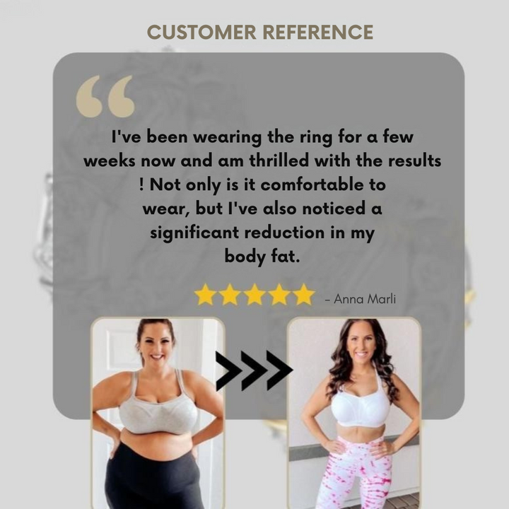 Magnetic Wellness Ring to Support Circulation, Energy and Detoxification