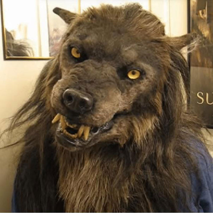 WolfLux LED Werewolf Mask | Glowing Eyes and Moving Ears for the Perfect Cosplay and Halloween Costume