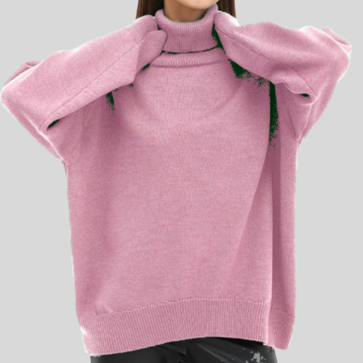 Modern Rollneck Sweater for Women – Elevated Cold-Weather Layer
