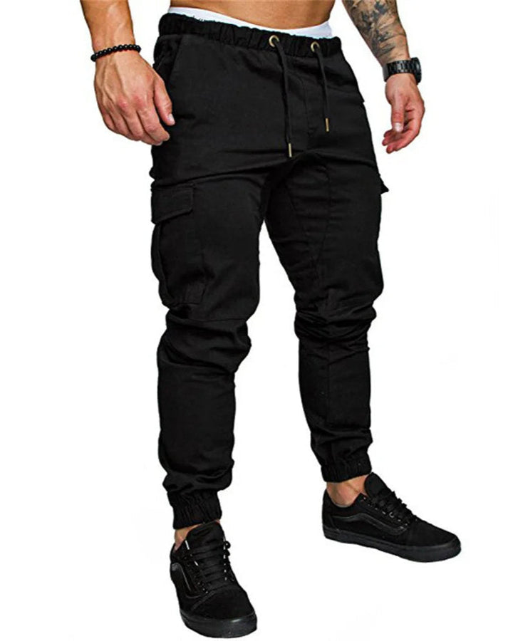 Rugged Multi-Pocket Cargo Joggers for Men