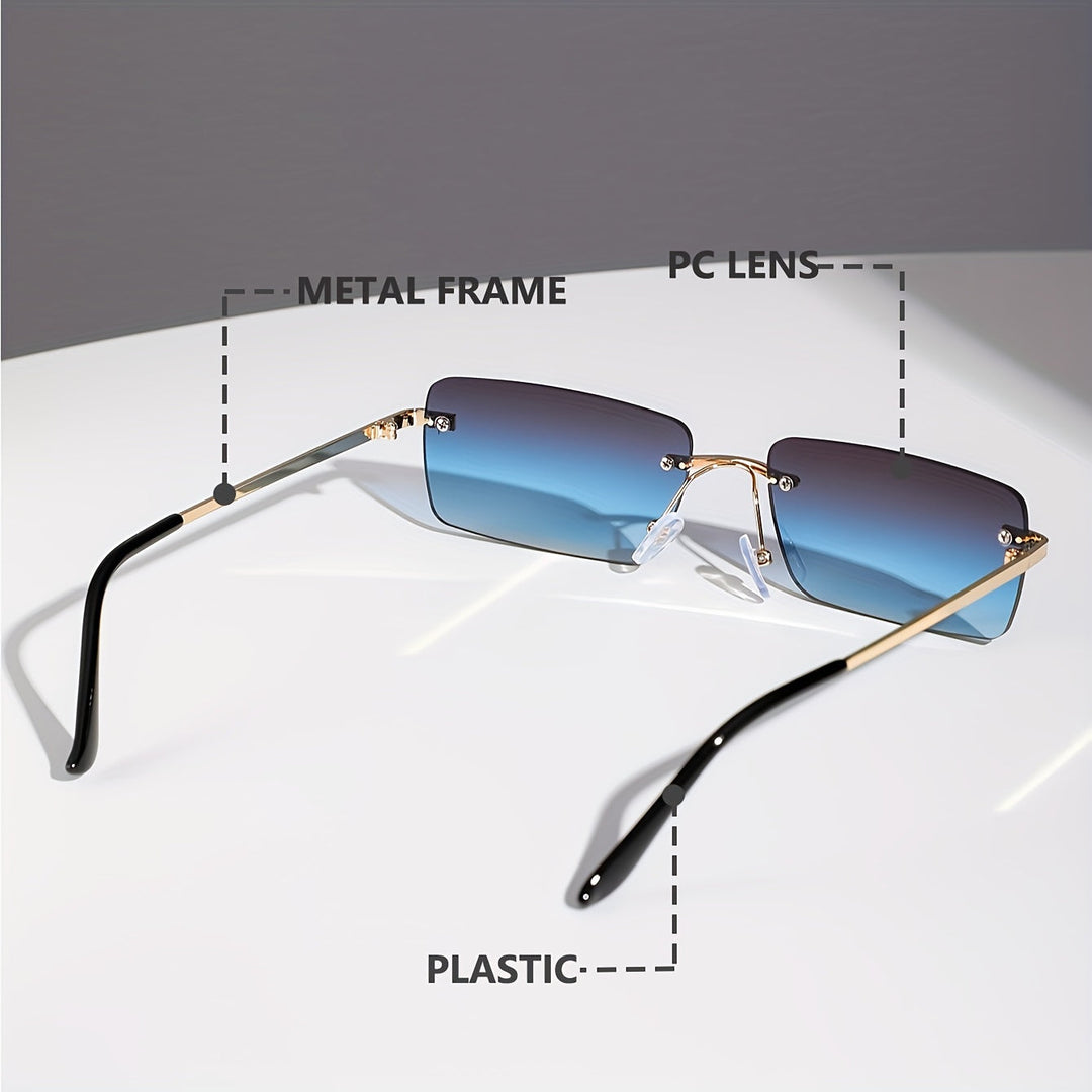 Rimless Sunglasses – Trendy and Comfortable for Men