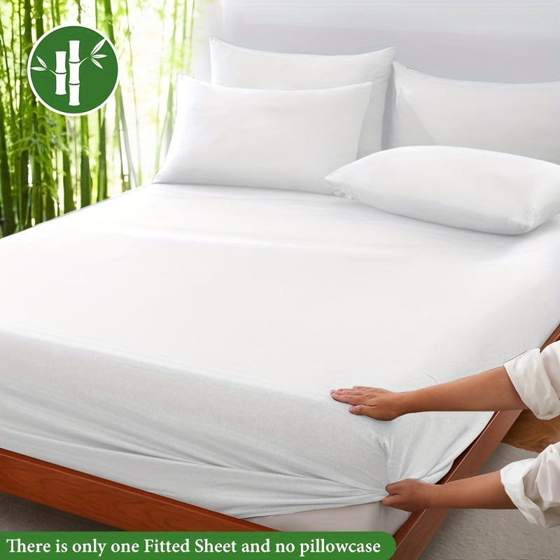 Bamboo Fiber Fitted Sheet Summer Edition – Luxurious Breathable Comfort
