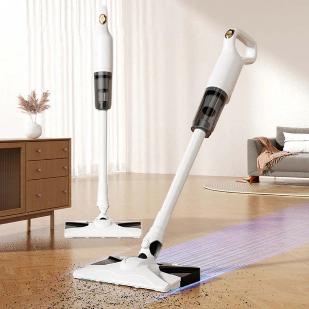 3-in-1 Cordless Vacuum Cleaner, Mop and Fabric Cleaner, 15,000 Pa Suction Power