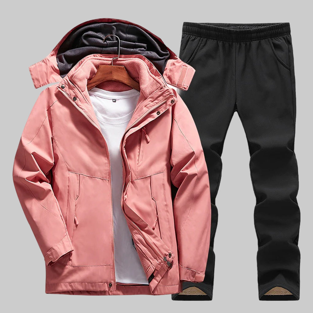 3 in 1 Women’s Outdoor Set  Versatile Layering for Changing Conditions