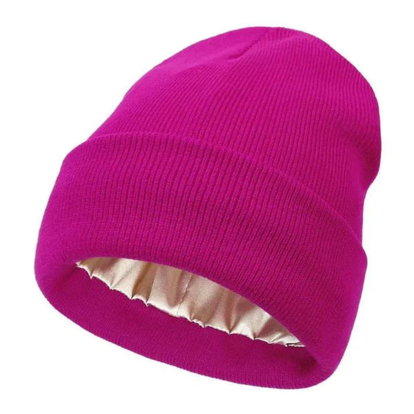Silk-Lined Winter Hat - Noor