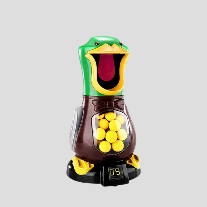 Air Powered Soft Bullet Game with Walking Duck and Lights