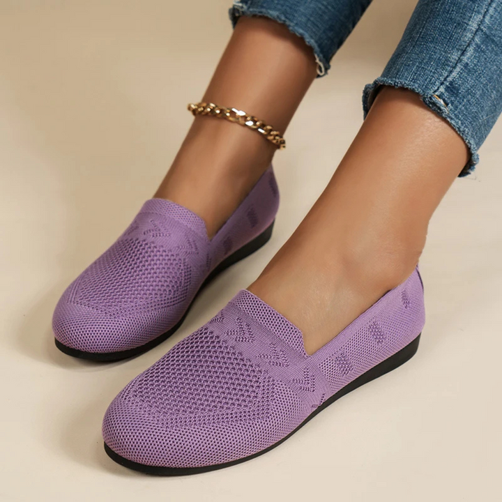 Breathable Mesh Slip-On Shoes for Women