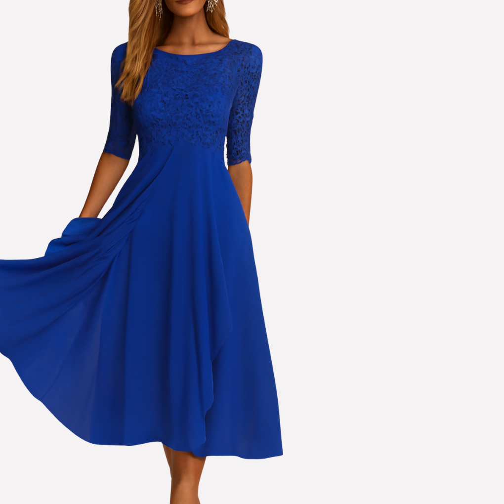 Women’s Maxi Dress with Lace