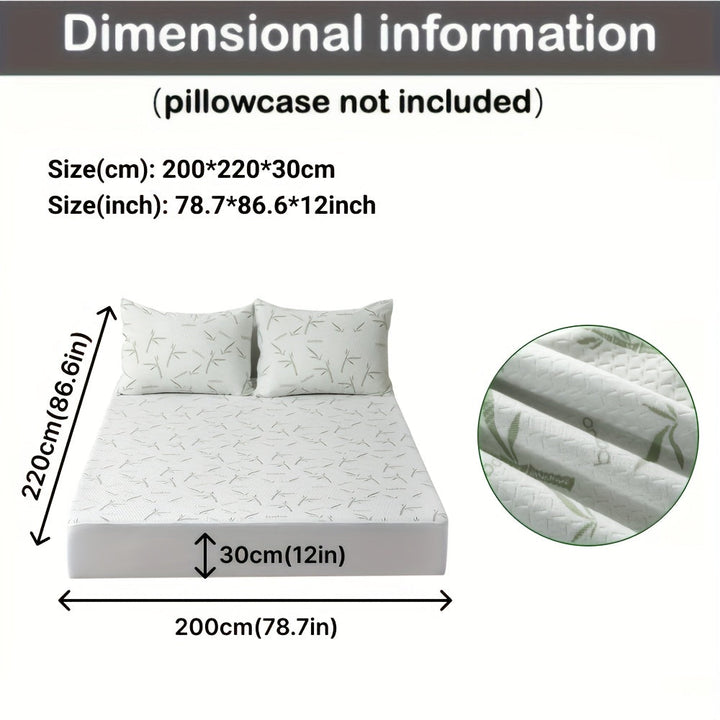 BambooCool Mattress Protector – Breathable and Cooling for Better Sleep Comfort