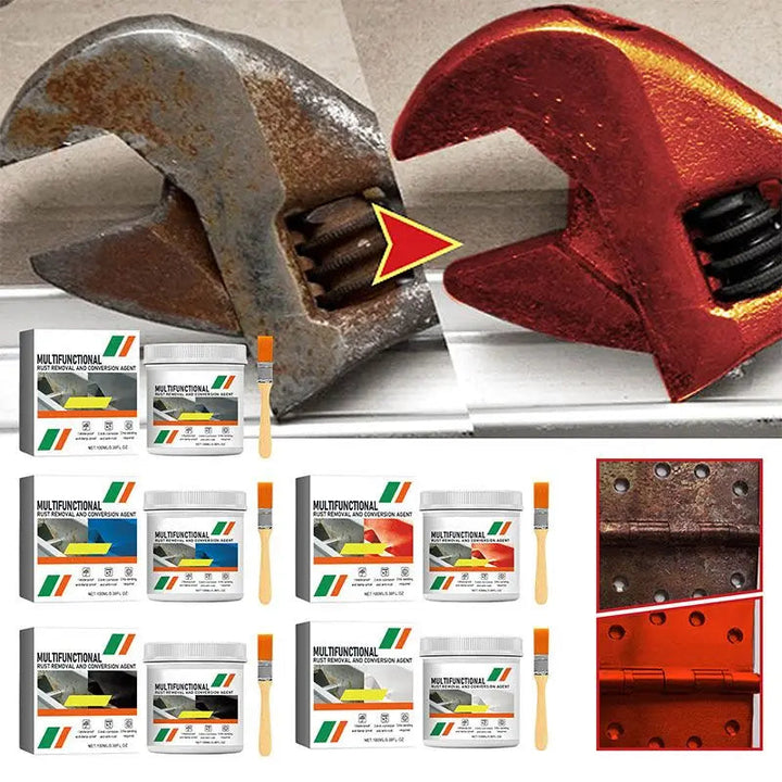 Rust Remover & Metal Restorer — Fast Repair, Long-Lasting Shine