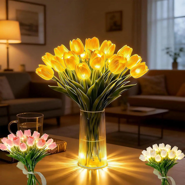 Cosy LED Flower Lamp for Warm Ambient Lighting