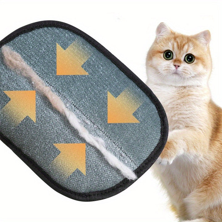 FurEase Pet Hair Removal Gloves – Pack of 4 for Dogs and Cats