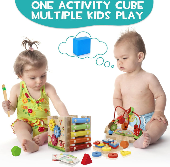 8-in-1 Montessori Cube – Cubbi