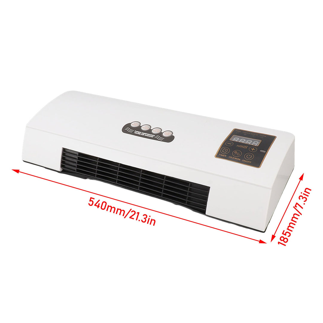 1800 W Wall-Mounted Air Conditioner – 4-in-1: Cooling, Heating, Fan and Dehumidifier