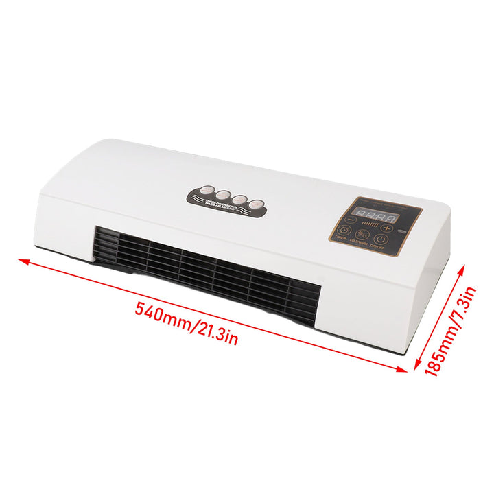 1800 W Wall-Mounted Air Conditioner – 4-in-1: Cooling, Heating, Fan and Dehumidifier