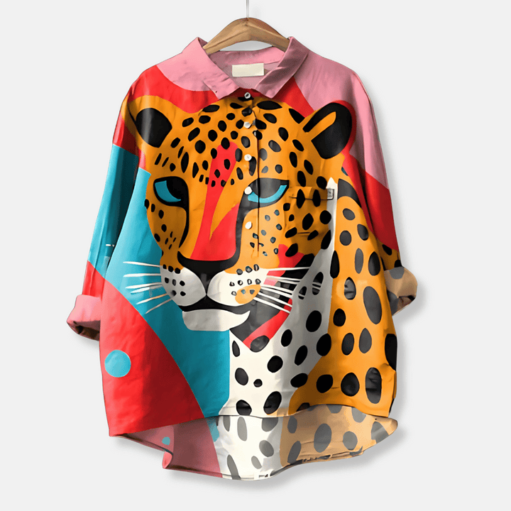 Women’s Loose Fit Long Blouse