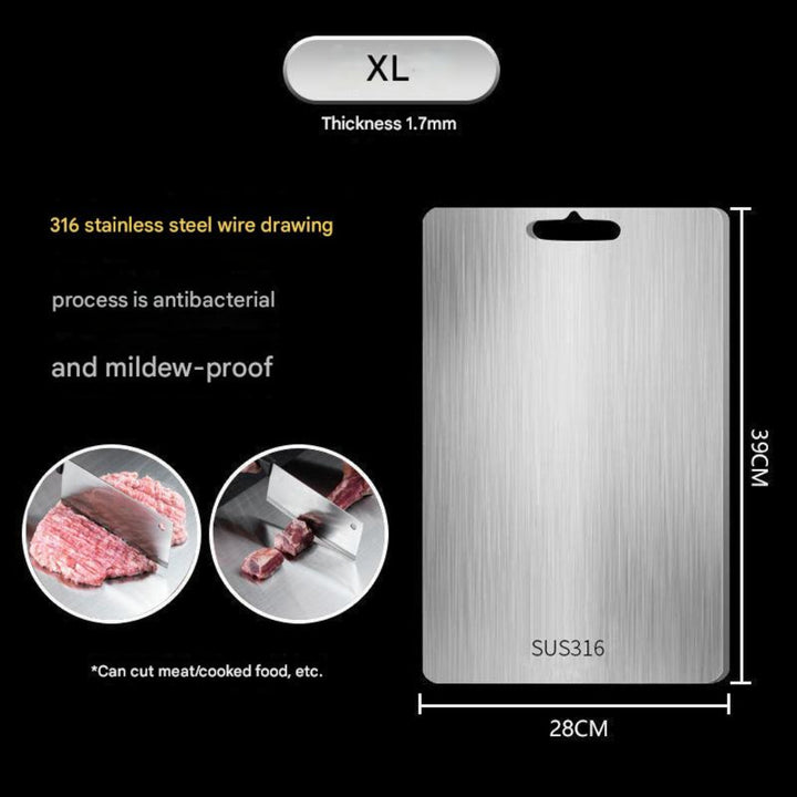 Lightweight Titanium Cutting Board – Easy to Clean