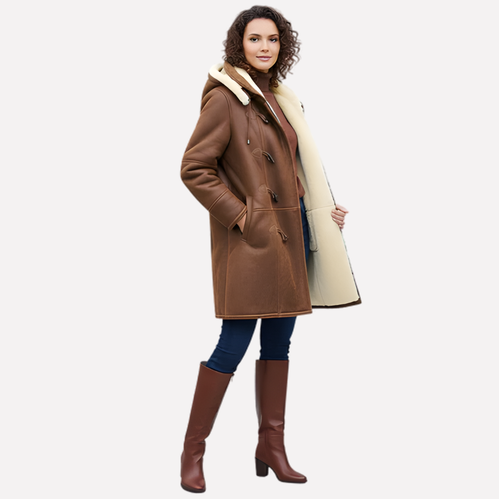 Women’s Winter Coat with Fur Lining