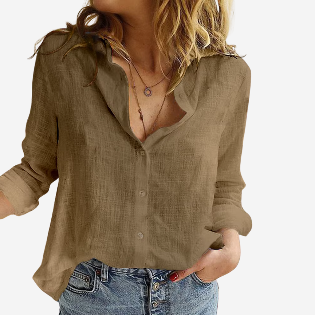 Femke – Linen Blouse for women