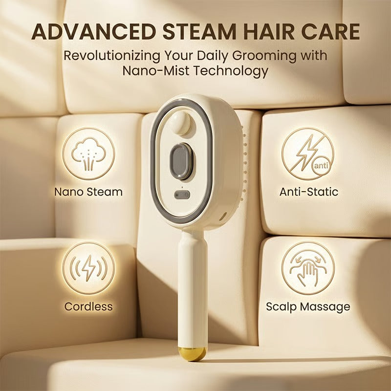 Spray Air Cushion Massage Comb for Smooth, Stress-Free Hair