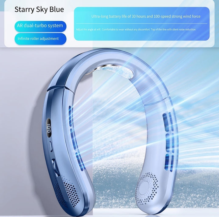 8000mAh USB Neck Fan