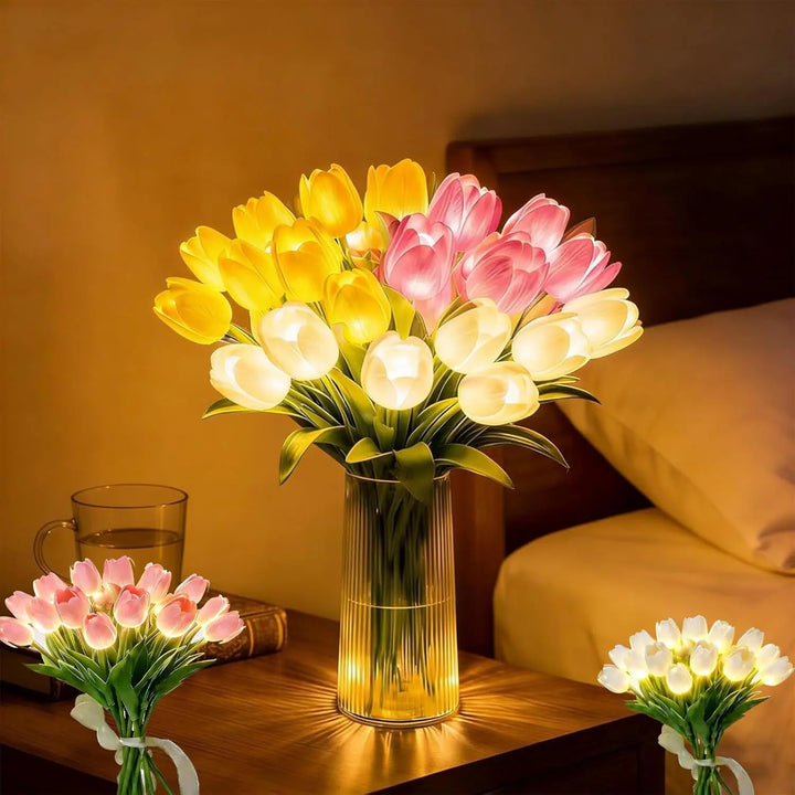 Cosy LED Flower Lamp for Warm Ambient Lighting