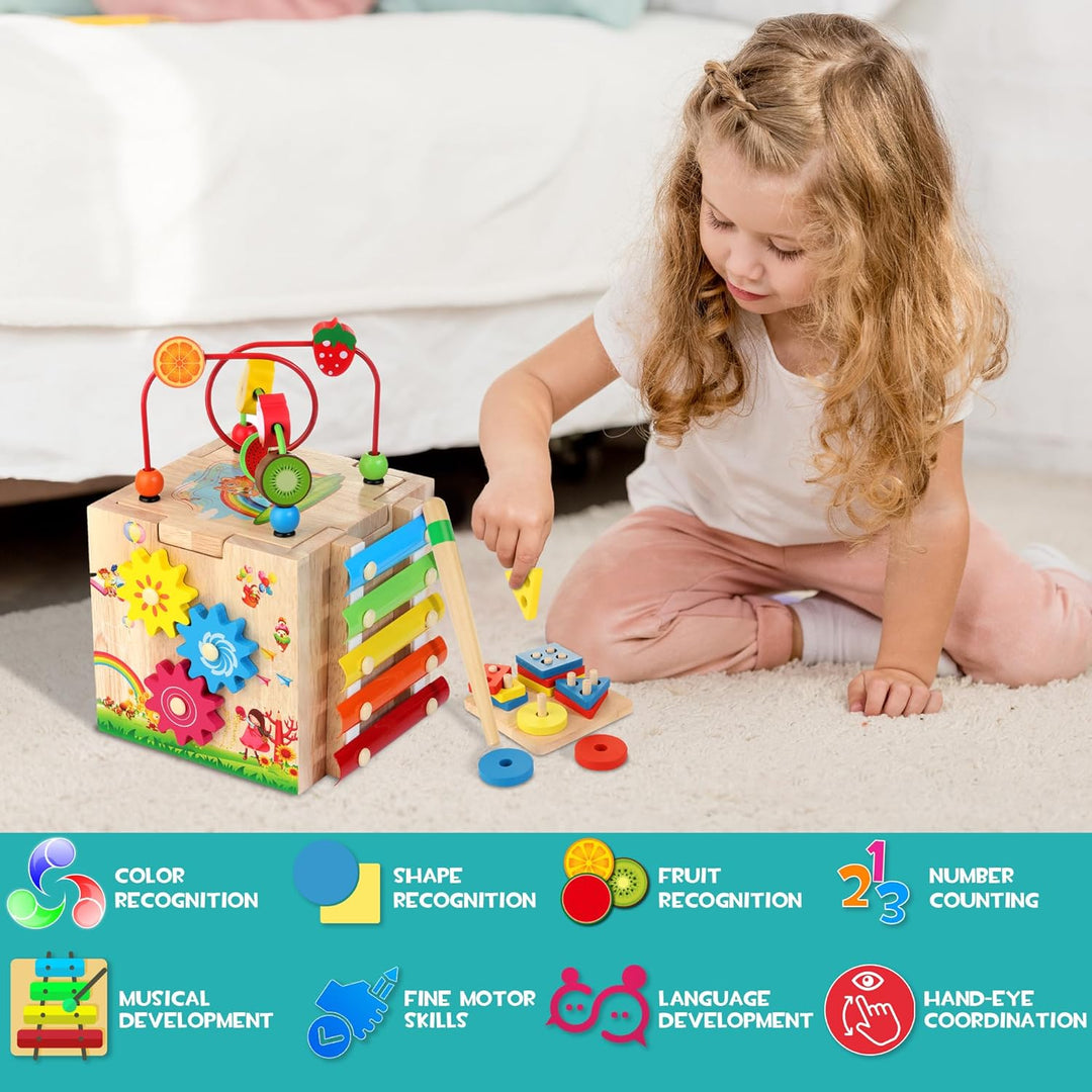 8-in-1 Montessori Cube – Cubbi