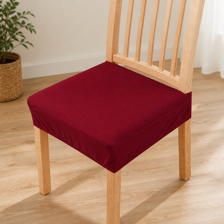 Waterproof Stretch Woven Chair Covers, Non-Slip Jacquard Polyester