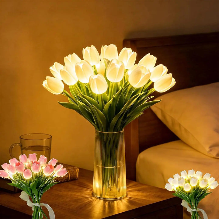 Cosy LED Flower Lamp for Warm Ambient Lighting