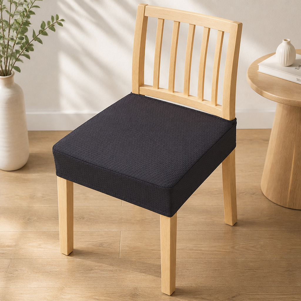 Waterproof Stretch Woven Chair Covers, Non-Slip Jacquard Polyester