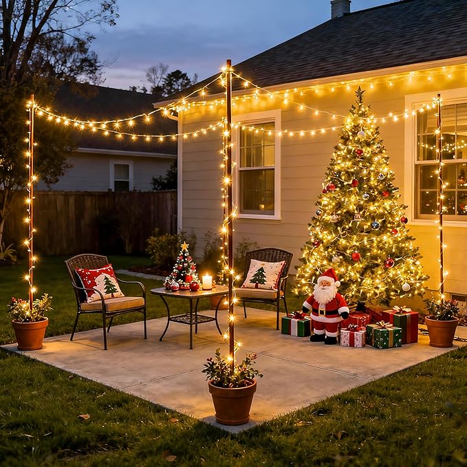 Magical Christmas Tree Fairy Lights - Warm, Festive Glow