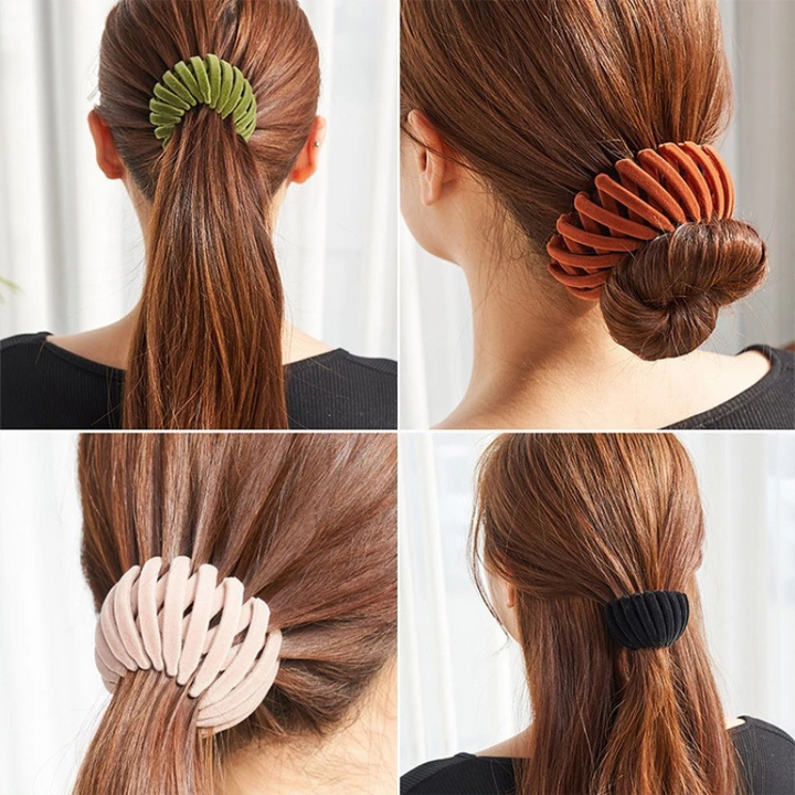Twist-and-Snap Hair Clip for Secure All-Day Hold, Gentle on Fine Hair