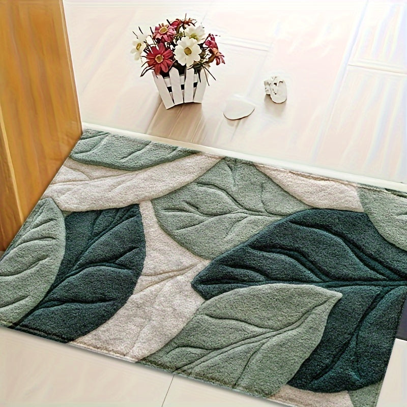 Leaf Bath Mat – Absorbent, Soft and Comfortable for the Bathroom