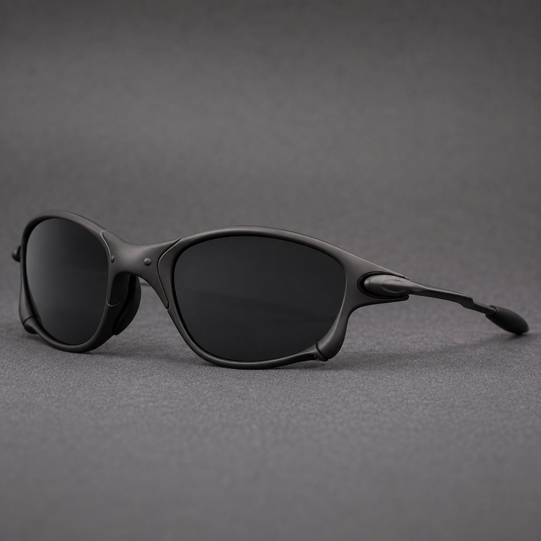 Polarised Sports Sunglasses – Metal Frame with Red Lenses
