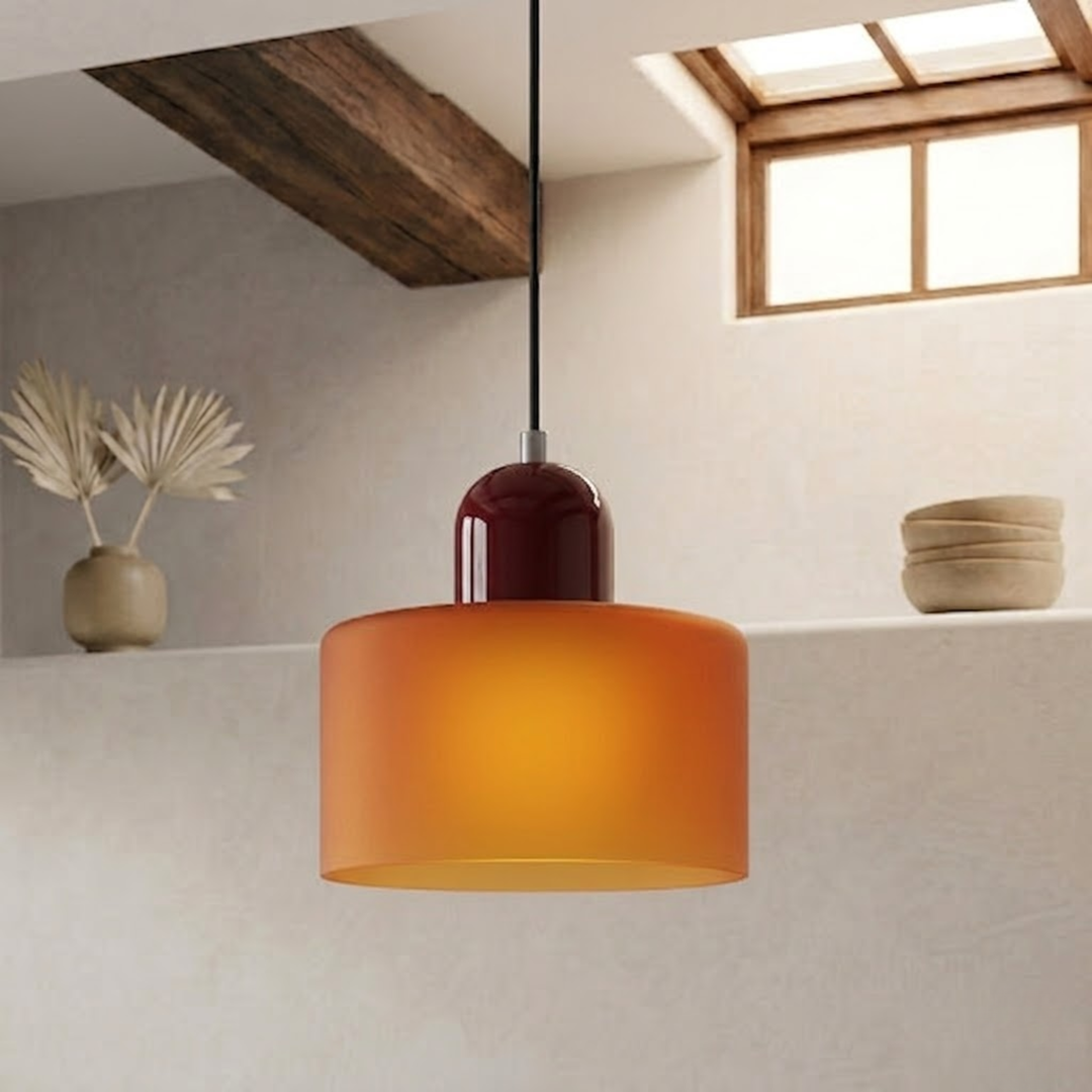 Ring Pendant Light with Extended Halo Design