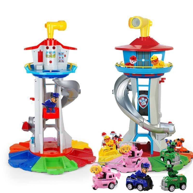 Adventure Tower Playset with Vehicles and Figures