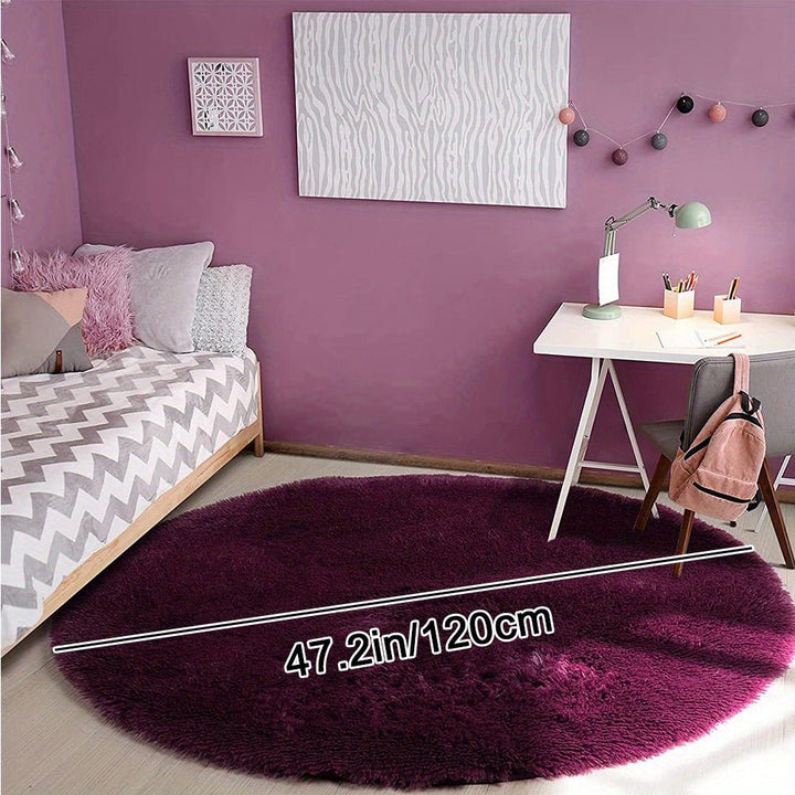 Soft Round Rug - Clouda