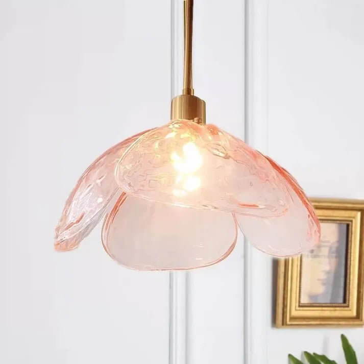 Flower Leaf Pendant Lamp - Elegant Night Lamp