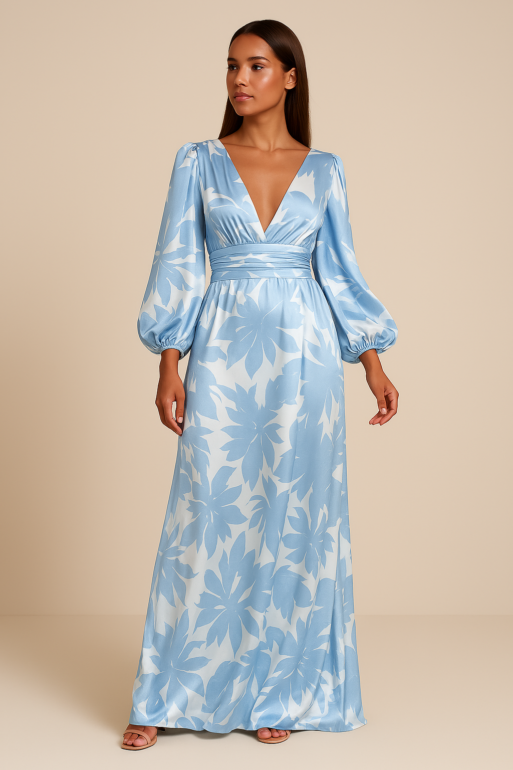 Fashionable European-Style Dress