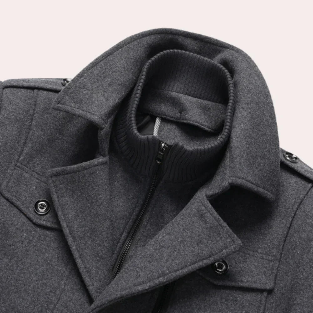 Two-Piece Winter Coat for Men: Warmth and Style Combined