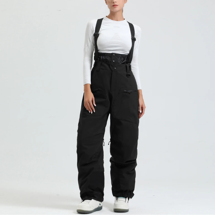 Snow Pants with Adjustable Braces - Rosemarie