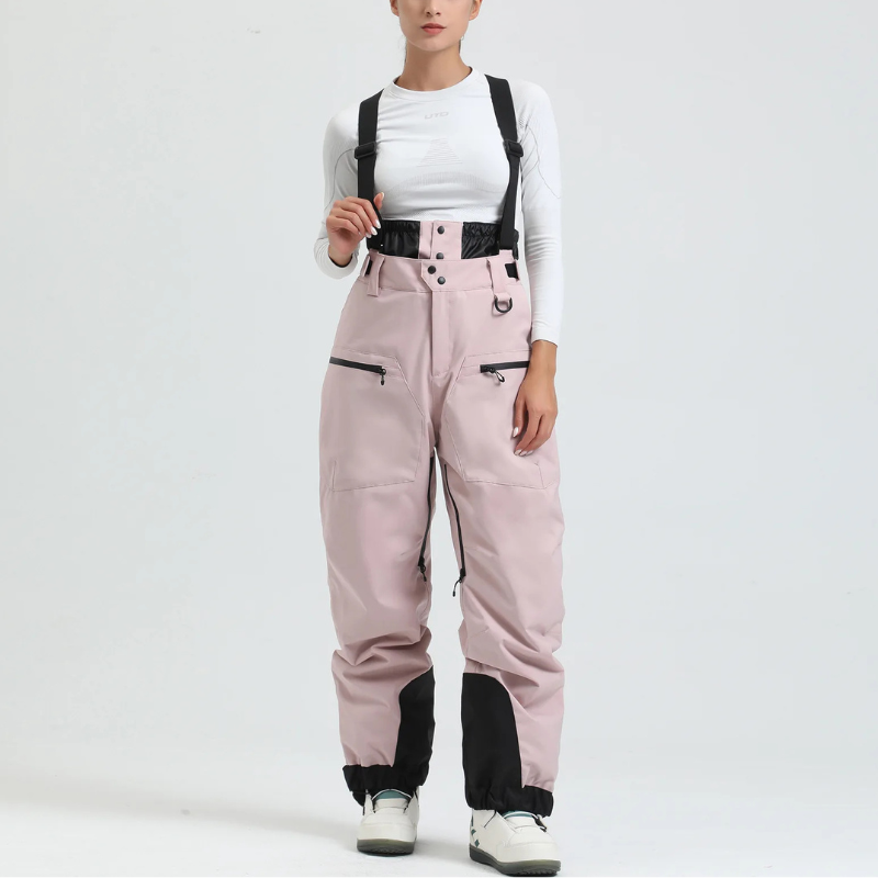Snow Pants with Adjustable Braces - Rosemarie