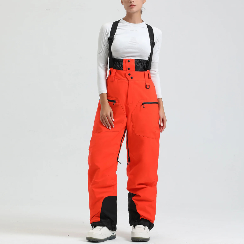 Snow Pants with Adjustable Braces - Rosemarie
