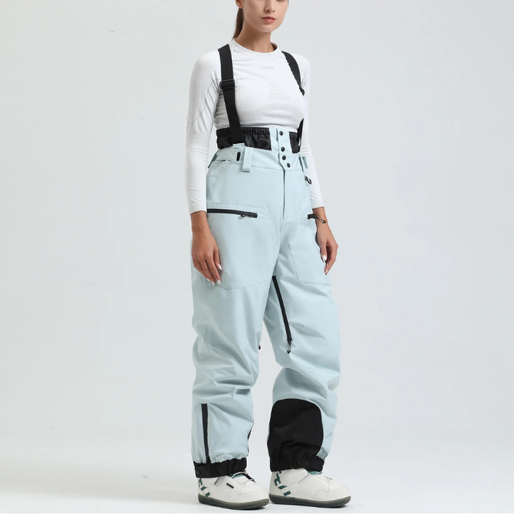 Snow Pants with Adjustable Braces - Rosemarie